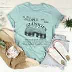 Some People Are Like Slinkies Tee Peachy Sunday