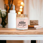 Bluebell Meadow Soy Candle - Fresh Spring Floral Scent, Dewy Petals, Relaxing BandsCo Straps