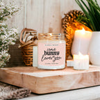 Bluebell Meadow Soy Candle - Fresh Spring Floral Scent, Dewy Petals, Relaxing BandsCo Straps