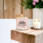 Bluebell Meadow Soy Candle - Fresh Spring Floral Scent, Dewy Petals, Relaxing BandsCo Straps