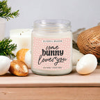 Bluebell Meadow Soy Candle - Fresh Spring Floral Scent, Dewy Petals, Relaxing BandsCo Straps