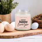 Bluebell Meadow Soy Candle - Fresh Spring Floral Scent, Dewy Petals, Relaxing BandsCo Straps