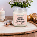 Bluebell Meadow Soy Candle - Fresh Spring Floral Scent, Dewy Petals, Relaxing BandsCo Straps