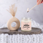 Bluebell Meadow Soy Candle - Fresh Spring Floral Scent, Dewy Petals, Relaxing BandsCo Straps
