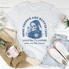 Something Are Better Left Tee Peachy Sunday