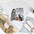 Sorry I Can't I Have Plans with My Cat Tee Peachy Sunday