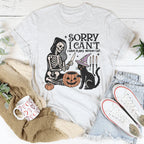 Sorry I Can't I Have Plans with My Cat Tee Peachy Sunday