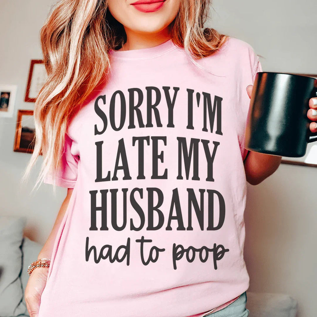 Sorry I'm Late Tee - SJB-DIAMOND ELITES