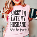 Sorry I'm Late Tee - SJB-DIAMOND ELITES