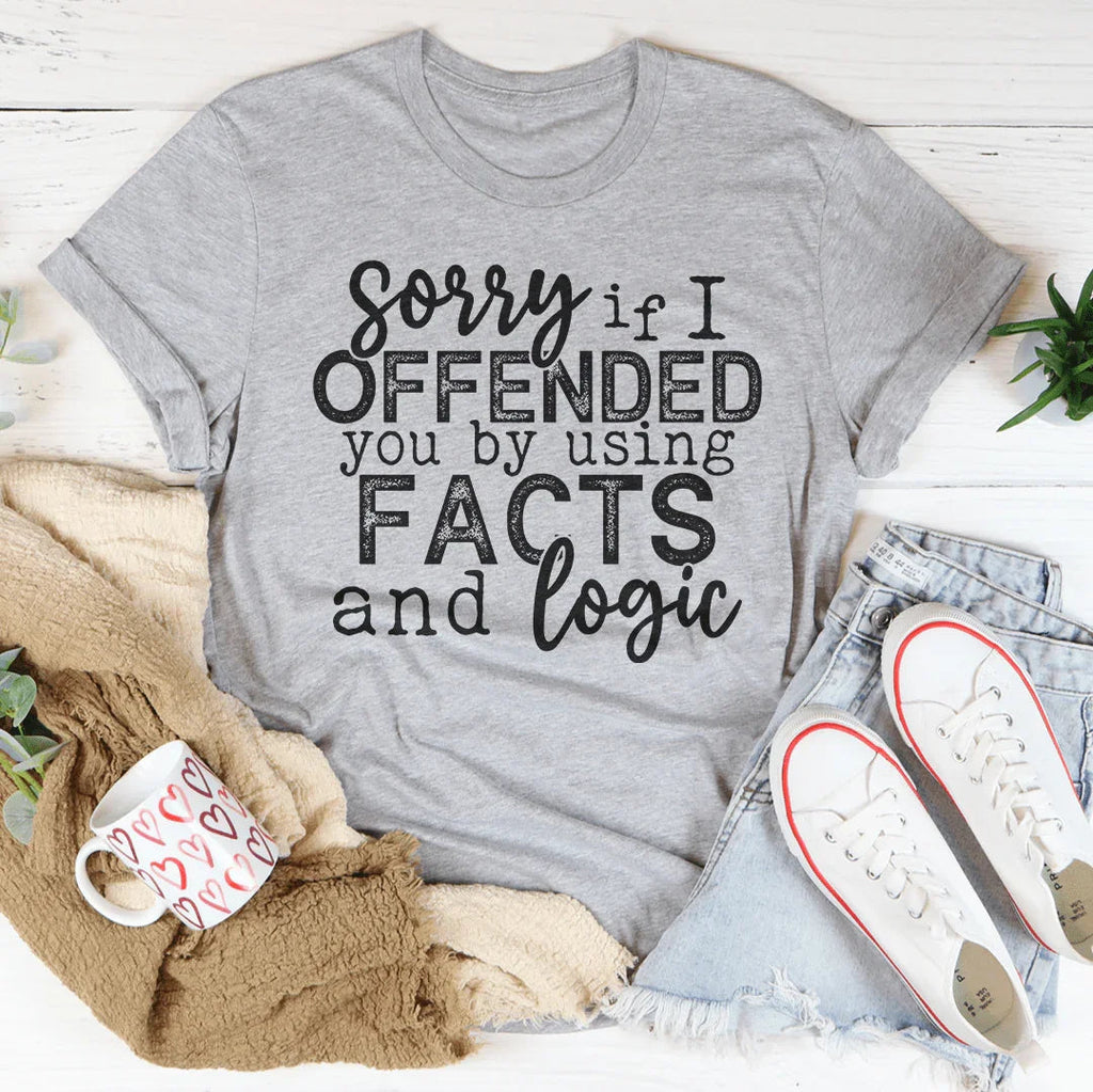 Sorry If I Offended You Tee Peachy Sunday