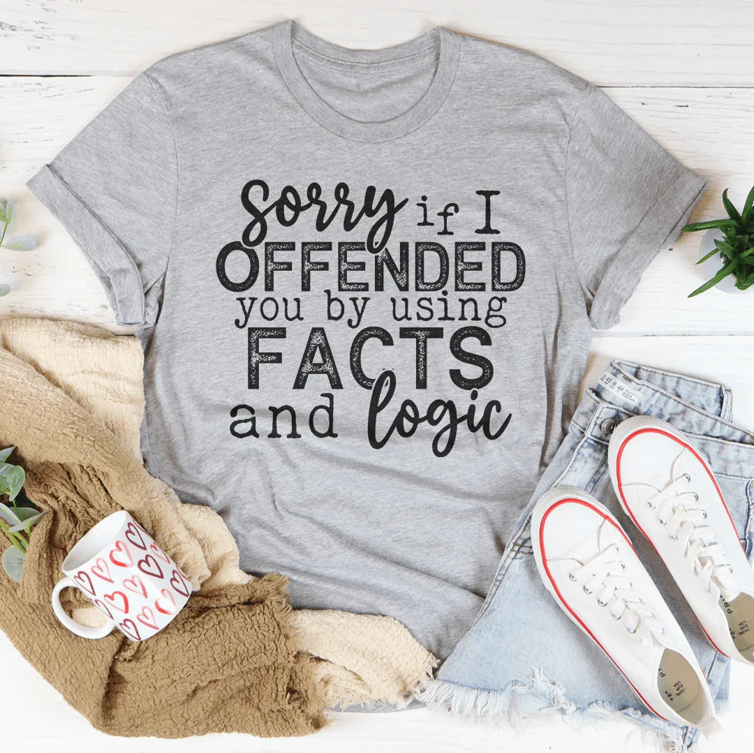 Sorry If I Offended You Tee Peachy Sunday