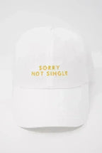 Sorry Not Single | Sorry Not Sorry - party Hats | Femstylo