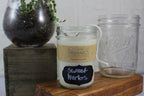 Soy Wax Essential Oil Candle Mason Jar Long Burn Aromatic