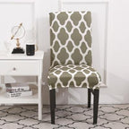 Spandax Stretch Dining Plaid Chair Cover for Sofa And Armchairs Chair Cover Living Room Cover For Office Chaircover Wedding Stretch Parsons Chair Slipcovers Removable Washable Kitchen Chair Protector Cover Stevvex