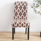 Spandax Stretch Dining Plaid Chair Cover for Sofa And Armchairs Chair Cover Living Room Cover For Office Chaircover Wedding Stretch Parsons Chair Slipcovers Removable Washable Kitchen Chair Protector Cover Stevvex