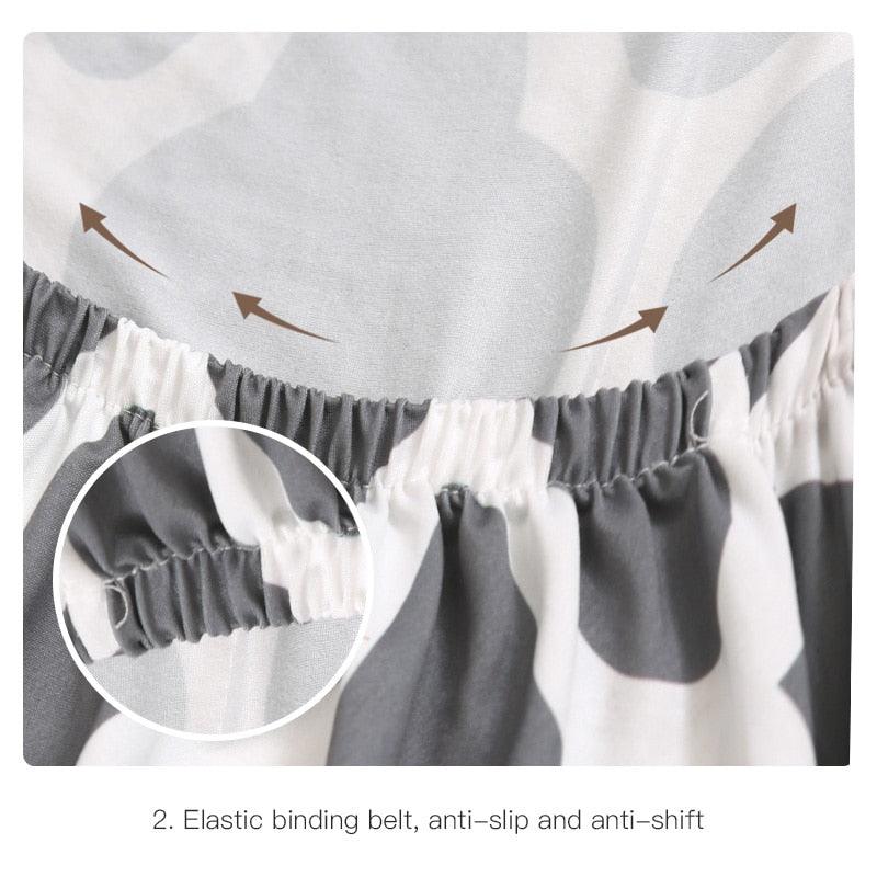 Spandax Stretch Dining Plaid Chair Cover for Sofa And Armchairs Chair Cover Living Room Cover For Office Chaircover Wedding Stretch Parsons Chair Slipcovers Removable Washable Kitchen Chair Protector Cover Stevvex