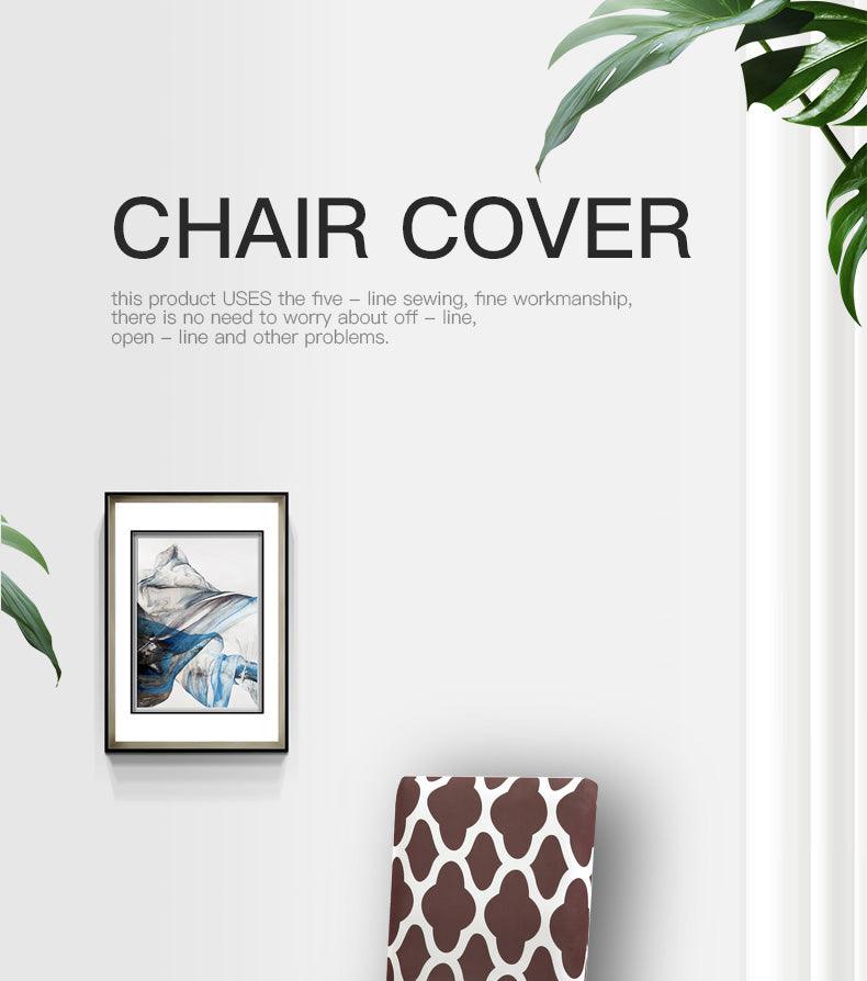 Spandax Stretch Dining Plaid Chair Cover for Sofa And Armchairs Chair Cover Living Room Cover For Office Chaircover Wedding Stretch Parsons Chair Slipcovers Removable Washable Kitchen Chair Protector Cover Stevvex