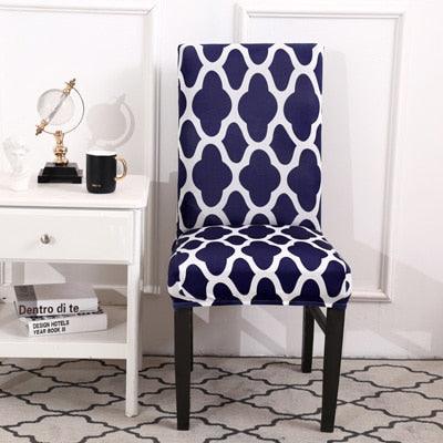 Spandax Stretch Dining Plaid Chair Cover for Sofa And Armchairs Chair Cover Living Room Cover For Office Chaircover Wedding Stretch Parsons Chair Slipcovers Removable Washable Kitchen Chair Protector Cover Stevvex