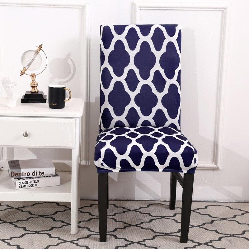 Spandax Stretch Dining Plaid Chair Cover for Sofa And Armchairs Chair Cover Living Room Cover For Office Chaircover Wedding Stretch Parsons Chair Slipcovers Removable Washable Kitchen Chair Protector Cover Stevvex
