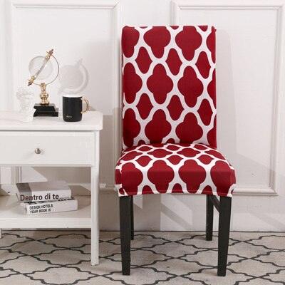 Spandax Stretch Dining Plaid Chair Cover for Sofa And Armchairs Chair Cover Living Room Cover For Office Chaircover Wedding Stretch Parsons Chair Slipcovers Removable Washable Kitchen Chair Protector Cover Stevvex