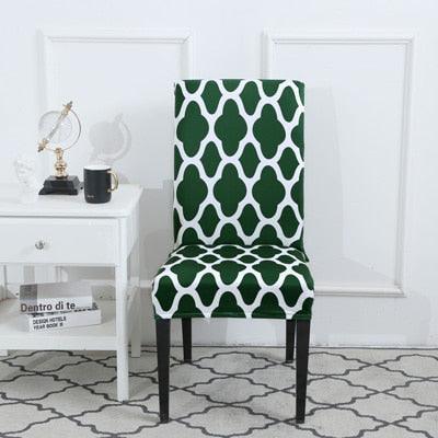 Spandax Stretch Dining Plaid Chair Cover for Sofa And Armchairs Chair Cover Living Room Cover For Office Chaircover Wedding Stretch Parsons Chair Slipcovers Removable Washable Kitchen Chair Protector Cover Stevvex