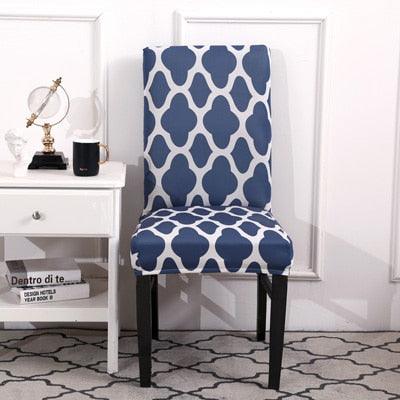 Spandax Stretch Dining Plaid Chair Cover for Sofa And Armchairs Chair Cover Living Room Cover For Office Chaircover Wedding Stretch Parsons Chair Slipcovers Removable Washable Kitchen Chair Protector Cover Stevvex