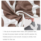 Spandax Stretch Dining Plaid Chair Cover for Sofa And Armchairs Chair Cover Living Room Cover For Office Chaircover Wedding Stretch Parsons Chair Slipcovers Removable Washable Kitchen Chair Protector Cover Stevvex