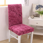 Spandex Chair Cover Removable Anti-Dirty Seat Slipcover Cover For Banquet Wedding Dinner Restaurant Slipcovers Anti-Stain Removable Washable Parsons Chair Protector For Dining Room Banquet Ceremony Wedding Party Hotel Restaurant Stevvex