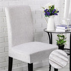 Spandex Chair Cover Removable Anti-Dirty Seat Slipcover Cover For Banquet Wedding Dinner Restaurant Slipcovers Anti-Stain Removable Washable Parsons Chair Protector For Dining Room Banquet Ceremony Wedding Party Hotel Restaurant Stevvex