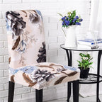 Spandex Chair Cover Removable Anti-Dirty Seat Slipcover Cover For Banquet Wedding Dinner Restaurant Slipcovers Anti-Stain Removable Washable Parsons Chair Protector For Dining Room Banquet Ceremony Wedding Party Hotel Restaurant Stevvex