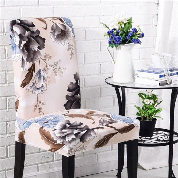 Spandex Chair Cover Removable Anti-Dirty Seat Slipcover Cover For Banquet Wedding Dinner Restaurant Slipcovers Anti-Stain Removable Washable Parsons Chair Protector For Dining Room Banquet Ceremony Wedding Party Hotel Restaurant Stevvex