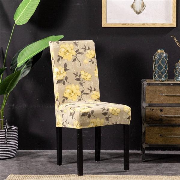 Spandex Chair Cover Removable Anti-Dirty Seat Slipcover Cover For Banquet Wedding Dinner Restaurant Slipcovers Anti-Stain Removable Washable Parsons Chair Protector For Dining Room Banquet Ceremony Wedding Party Hotel Restaurant Stevvex