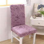 Spandex Chair Cover Removable Anti-Dirty Seat Slipcover Cover For Banquet Wedding Dinner Restaurant Slipcovers Anti-Stain Removable Washable Parsons Chair Protector For Dining Room Banquet Ceremony Wedding Party Hotel Restaurant Stevvex
