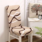 Spandex Chair Cover Removable Anti-Dirty Seat Slipcover Cover For Banquet Wedding Dinner Restaurant Slipcovers Anti-Stain Removable Washable Parsons Chair Protector For Dining Room Banquet Ceremony Wedding Party Hotel Restaurant Stevvex