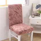 Spandex Chair Cover Removable Anti-Dirty Seat Slipcover Cover For Banquet Wedding Dinner Restaurant Slipcovers Anti-Stain Removable Washable Parsons Chair Protector For Dining Room Banquet Ceremony Wedding Party Hotel Restaurant Stevvex