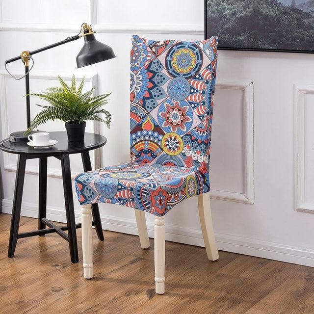 Spandex Chair Cover Stretch Elastic Dining Seat Cover for Banquet Wedding Restaurant Hotel Anti-dirty Removable housse de chaise Chair Covers for Dining Room Stretch Spandex Dining Chair Slipovers Parsons Chair Covers for Dining Room Kitchen Stevvex