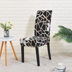 Spandex Chair Cover Stretch Elastic Dining Seat Cover for Banquet Wedding Restaurant Hotel Anti-dirty Removable housse de chaise Chair Covers for Dining Room Stretch Spandex Dining Chair Slipovers Parsons Chair Covers for Dining Room Kitchen Stevvex