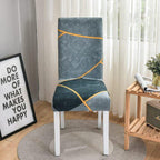 Spandex Chair Cover Stretch Elastic Dining Seat Cover for Banquet Wedding Restaurant Hotel Anti-dirty Removable housse de chaise Chair Covers for Dining Room Stretch Spandex Dining Chair Slipovers Parsons Chair Covers for Dining Room Kitchen Stevvex