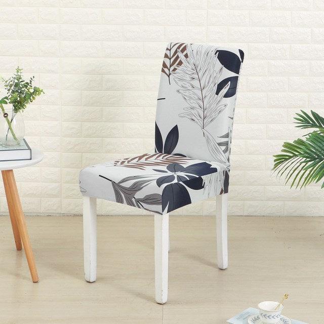 Spandex Chair Cover Stretch Elastic Dining Seat Cover for Banquet Wedding Restaurant Hotel Anti-dirty Removable housse de chaise Chair Covers for Dining Room Stretch Spandex Dining Chair Slipovers Parsons Chair Covers for Dining Room Kitchen Stevvex