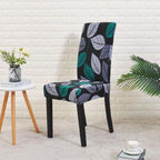 Spandex Chair Cover Stretch Elastic Dining Seat Cover for Banquet Wedding Restaurant Hotel Anti-dirty Removable housse de chaise Chair Covers for Dining Room Stretch Spandex Dining Chair Slipovers Parsons Chair Covers for Dining Room Kitchen Stevvex