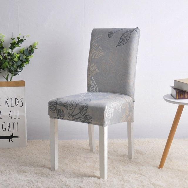 Spandex Chair Cover Stretch Elastic Dining Seat Cover for Banquet Wedding Restaurant Hotel Anti-dirty Removable housse de chaise Chair Covers for Dining Room Stretch Spandex Dining Chair Slipovers Parsons Chair Covers for Dining Room Kitchen Stevvex