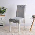Spandex Chair Cover Stretch Elastic Dining Seat Cover for Banquet Wedding Restaurant Hotel Anti-dirty Removable housse de chaise Chair Covers for Dining Room Stretch Spandex Dining Chair Slipovers Parsons Chair Covers for Dining Room Kitchen Stevvex