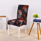 Spandex Chair Cover Stretch Elastic Dining Seat Cover for Banquet Wedding Restaurant Hotel Anti-dirty Removable housse de chaise Chair Covers for Dining Room Stretch Spandex Dining Chair Slipovers Parsons Chair Covers for Dining Room Kitchen Stevvex