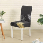 Spandex Chair Cover Stretch Elastic Dining Seat Cover for Banquet Wedding Restaurant Hotel Anti-dirty Removable housse de chaise Chair Covers for Dining Room Stretch Spandex Dining Chair Slipovers Parsons Chair Covers for Dining Room Kitchen Stevvex