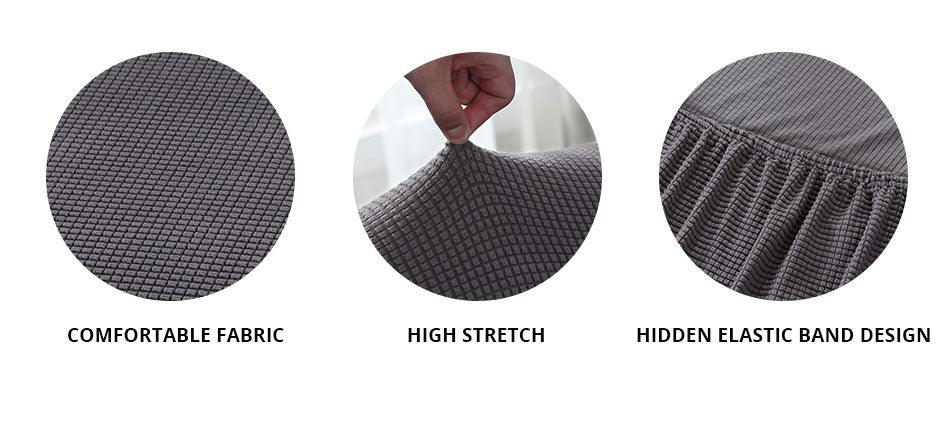 Spandex Chair Covers Spandex Stretch Elastic Chair Cover For Wedding Dining Room Office Banquet House Decoer Removable Washable Dining Room Chair Protector Cover Seat Slipcover Stretch Kitchen Chair Covers for Dining Room Hotel Stevvex