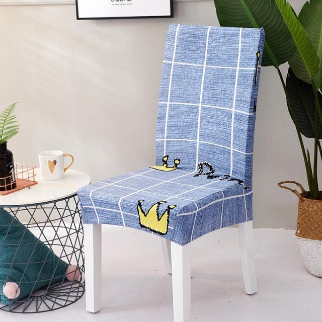 Spandex Dining Chair Cover With Back Elastic Universal Kitchen Living Room Stretch Slipcover Chair Covers Protector Seat Case  Chair Cover Seat Protector Super Fit Slipcover Stretch Removable Washable Soft Spandex Fabric for Home Stevvex