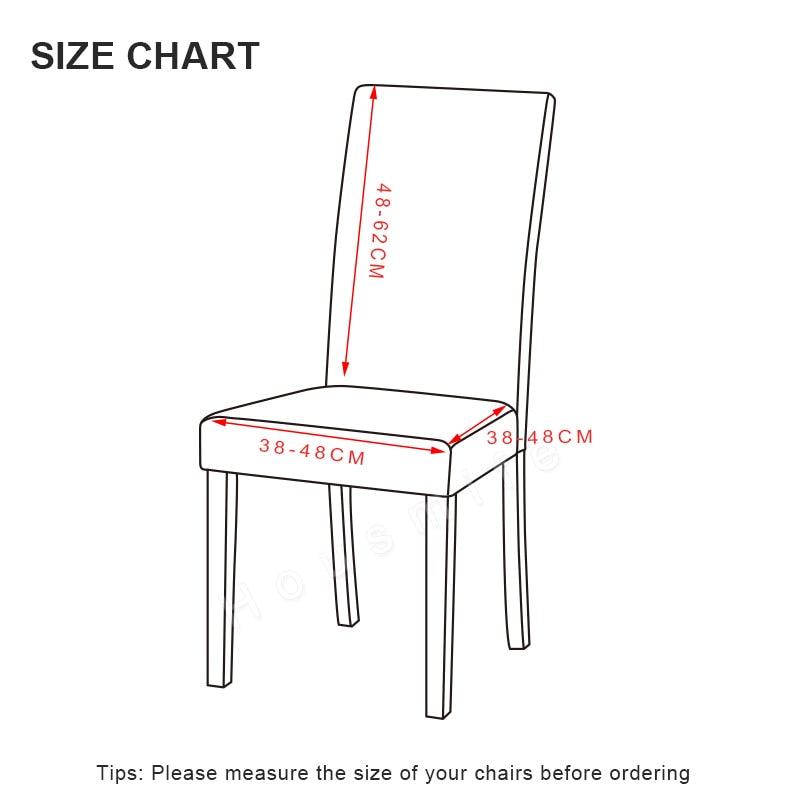 Spandex Dining Chair Cover With Back Elastic Universal Kitchen Living Room Stretch Slipcover Chair Covers Protector Seat Case  Chair Cover Seat Protector Super Fit Slipcover Stretch Removable Washable Soft Spandex Fabric for Home Stevvex