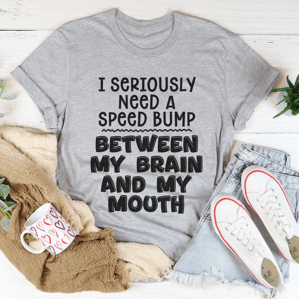 Speed Bump Tee Peachy Sunday