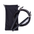 Speed Jump Rope Metal Handle Adjustable Skipping Rope Tangle-Free Speed Jump Rope Adjustable Jumping Rope With Ball Bearings And Nylon Bag For Boxing Fitness Skip Workout Training Stevvex
