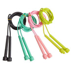 Speed Jump Rope Professional Men Women PVC Skipping Rope Adjustable Lose Weight Adjustable Kids Skipping Rope For Boy Girl Children Lose Weight Exercise Activity And Fitness Home Gym Exercise Workout Equipment Stevvex